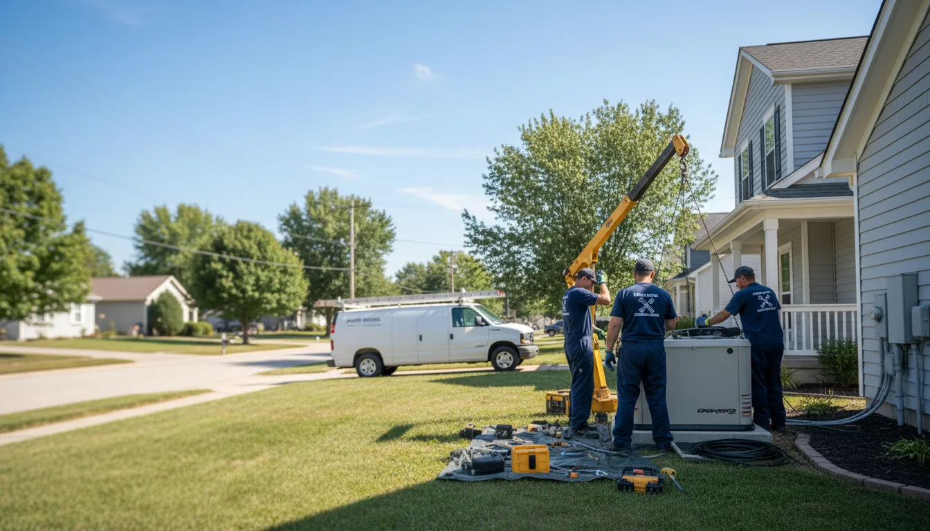 Generator Installation in Coatesville, IN near me